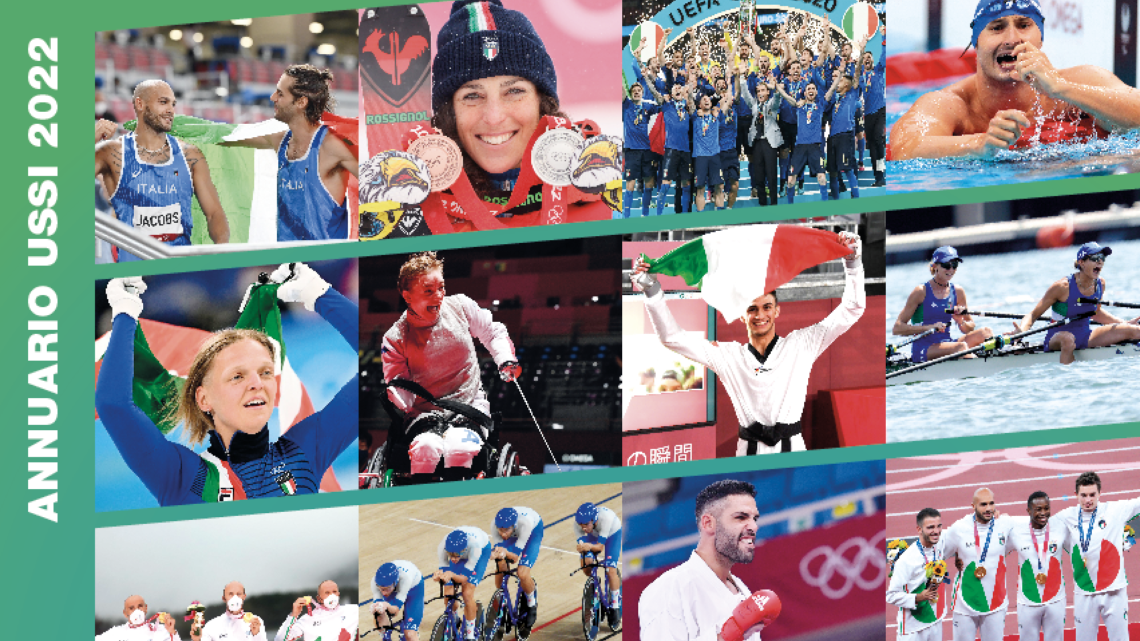 L’ANNUARIO USSI 2022 ABBRACCIA LO SPORT ITALIANO PRATICATO E RACCONTATO.