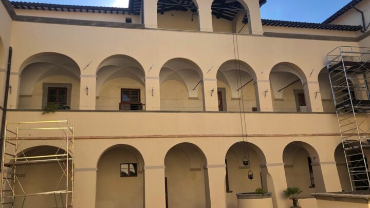 CITTÀ DI CASTELLO, RECUPERO DEL CHIOSTRO DI SANTA VERONICA