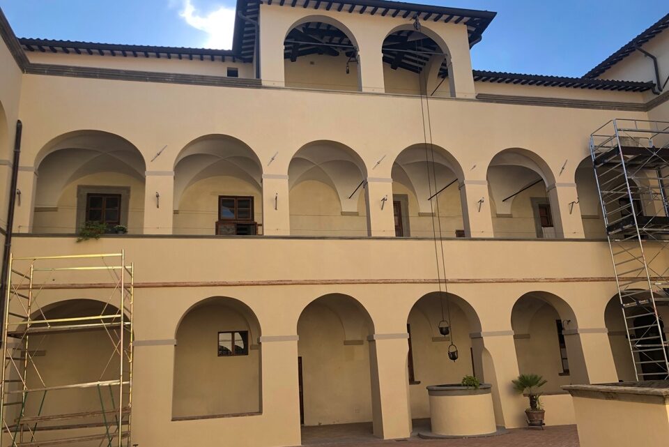 CITTÀ DI CASTELLO, RECUPERO DEL CHIOSTRO DI SANTA VERONICA