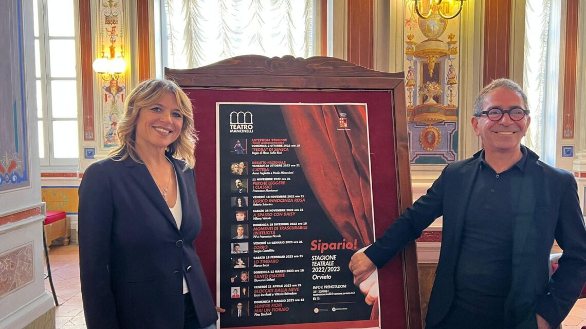 SI APRE IL “SIPARIO!” SULLA NUOVA STAGIONE DEL TEATRO MANCINELLI DI ORVIETO