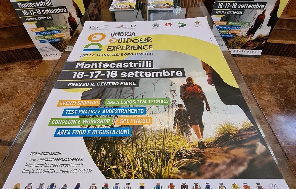PROVINCIA, PARTE DA MONTECASTRILLI UMBRIA OUTDOOR EXPERIENCE: LA TERRA DEI BORGHI VERDI CONTINUA A CRESCERE