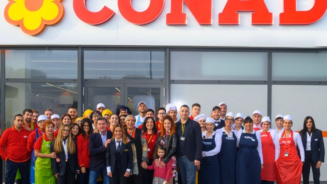 A TERNI APRE IL CONAD DELLA NUOVA AREA COMMERCIALE PALATERNI, UN VERO E PROPRIO UNIVERSO DI SERVIZI PER IL TERRITORIO