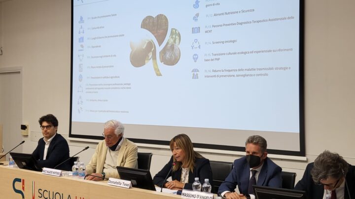 SANITÀ: PRESENTATO PIANO DI PREVENZIONE 2022-2025
