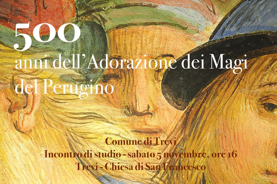 ARTE, A TREVI GIORNATA DI STUDIO SUL ‘DIVIN PITTORE’ PERUGINO SABATO 5 NOVEMBRE