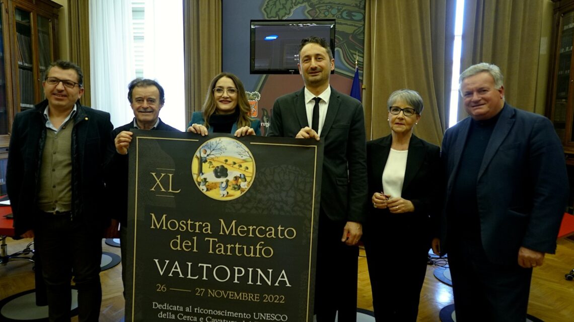 LA MOSTRA MERCATO DEL TARTUFO DI VALTOPINA DEDICA I SUOI 40 ANNI AL RICONOSCIMENTO UNESCO