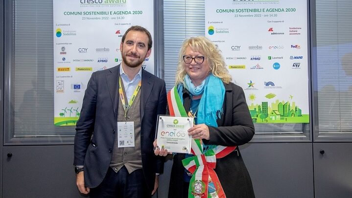 IL COMUNE DI AMELIA VINCE IL “PREMIO ENEL” PER IL CRESCO AWARD 2022 DI SODALITAS