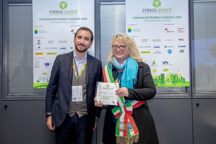 IL COMUNE DI AMELIA VINCE IL “PREMIO ENEL” PER IL CRESCO AWARD 2022 DI SODALITAS