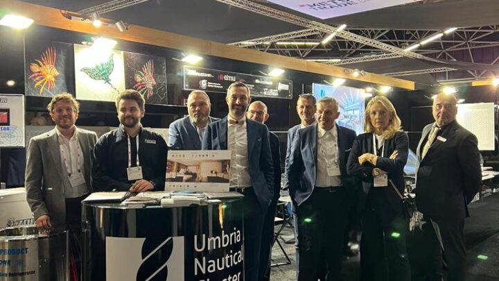 UMBRIA NAUTICAL CLUSTER CON REGIONE UMBRIA E SVILUPPUMBRIA ALLA FIERA INTERNAZIONALE METSTRADE 2022 AD AMSTERDAM  