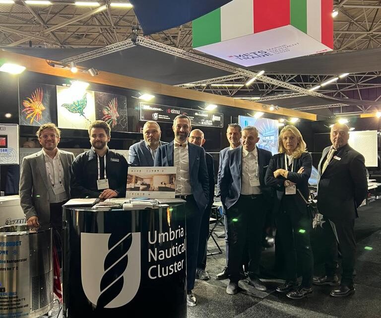 UMBRIA NAUTICAL CLUSTER CON REGIONE UMBRIA E SVILUPPUMBRIA ALLA FIERA INTERNAZIONALE METSTRADE 2022 AD AMSTERDAM  
