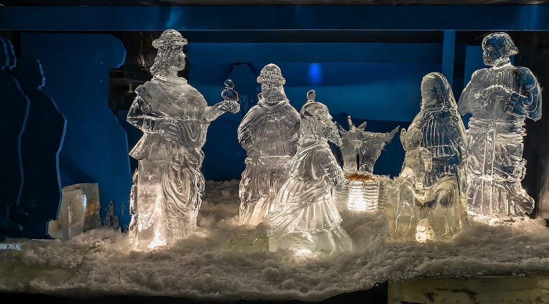 PRESEPE DI GHIACCIO 2022