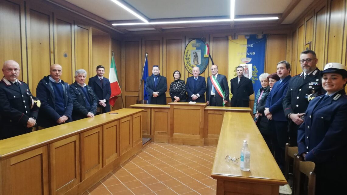 IL PREFETTO DI TERNI IN VISITA AL COMUNE DI PORANO