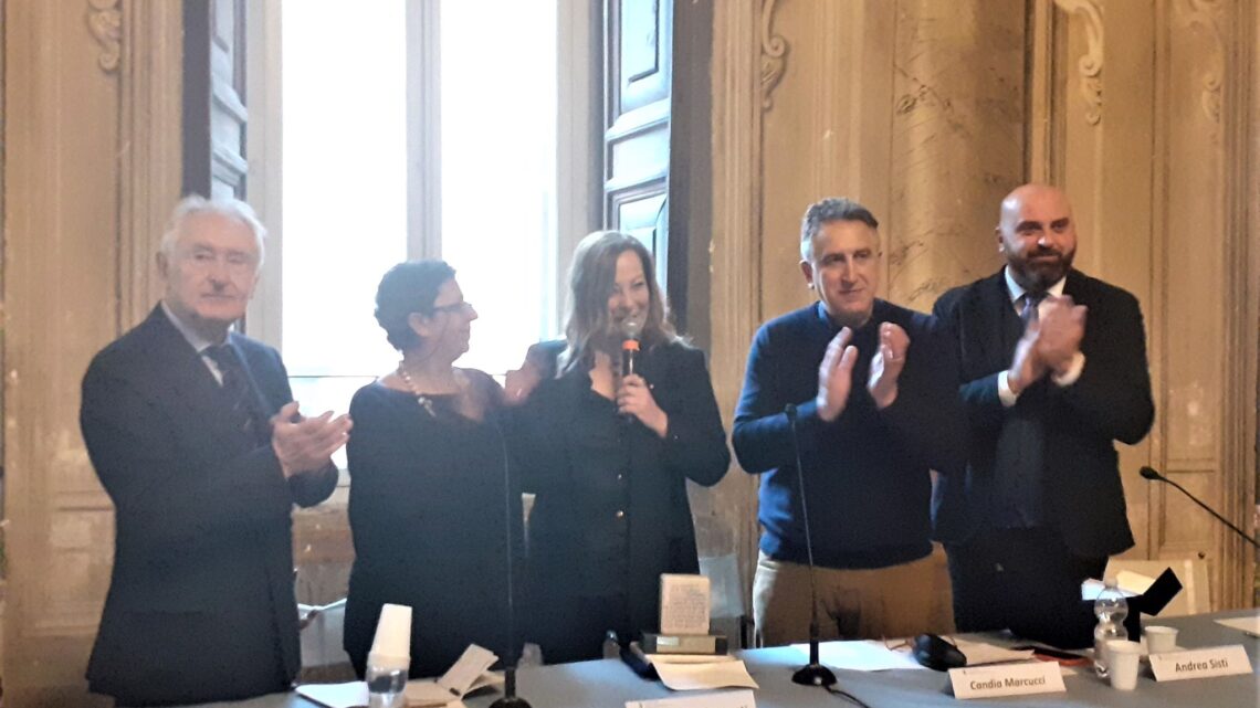 CONSEGNATA LA LEX SPOLETINA 2022  AD ADRIANA GARBAGNATI PER  LA MAMA UMBRIA INTERNATIONAL