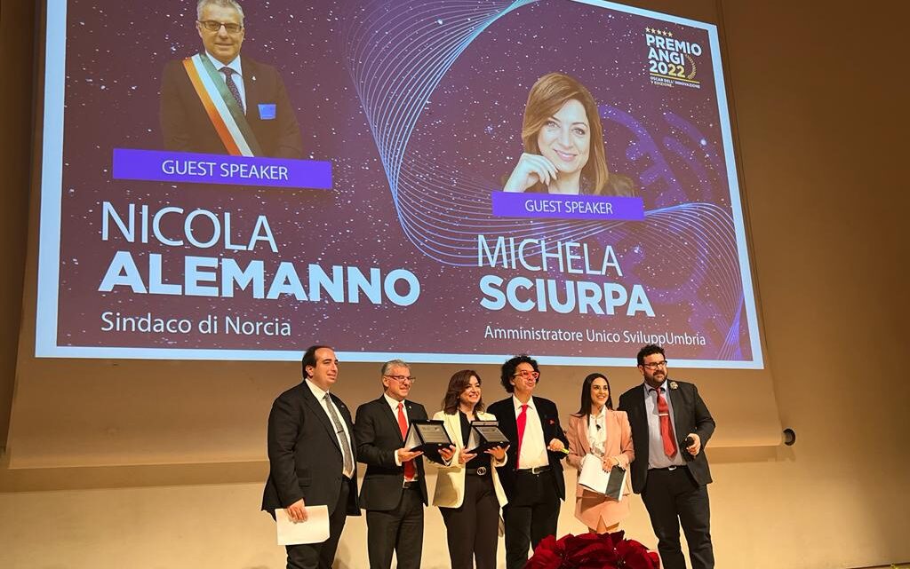 OSCAR DELL’INNOVAZIONE, ASSEGNATO A MICHELA SCIURPA IL PRESTIGIOSO PREMIO ANGI 2022