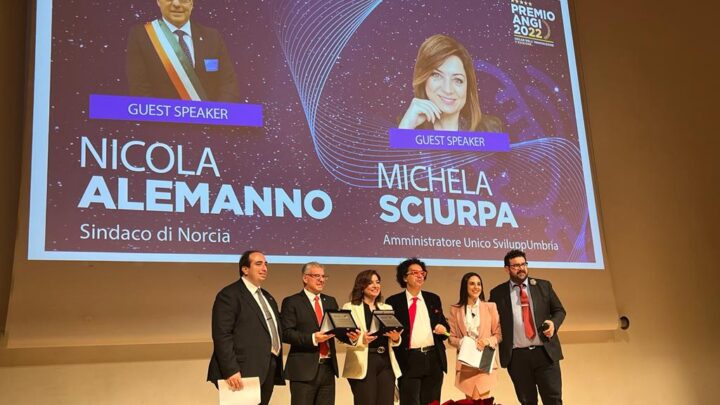 OSCAR DELL’INNOVAZIONE, ASSEGNATO A MICHELA SCIURPA IL PRESTIGIOSO PREMIO ANGI 2022