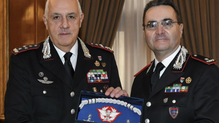 NOMINA A GENERALE DI DIVISIONE DEI CARABINIERI DEL GEN. FABIANO SALTICCHIOLI.