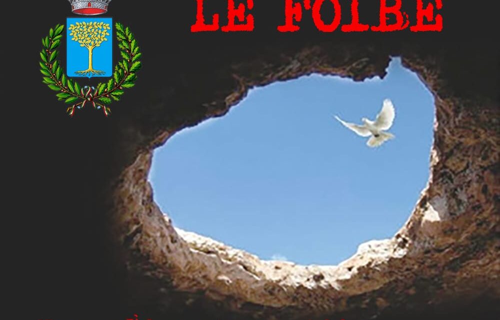 L’AMMINISTRAZIONE COMUNALE DI GIOVE (TR), ORGANIZZA GIOVEDÌ 9 FEBBRAIO 2023, NELLA SALA “MAESTRE MORICONI”, LA CELEBRAZIONE DEL GIORNO DEL RICORDO, CON LA MANIFESTAZIONE “NON ALIMENTARE ODIO, PER NON VIVERE NUOVI ORRORI”.