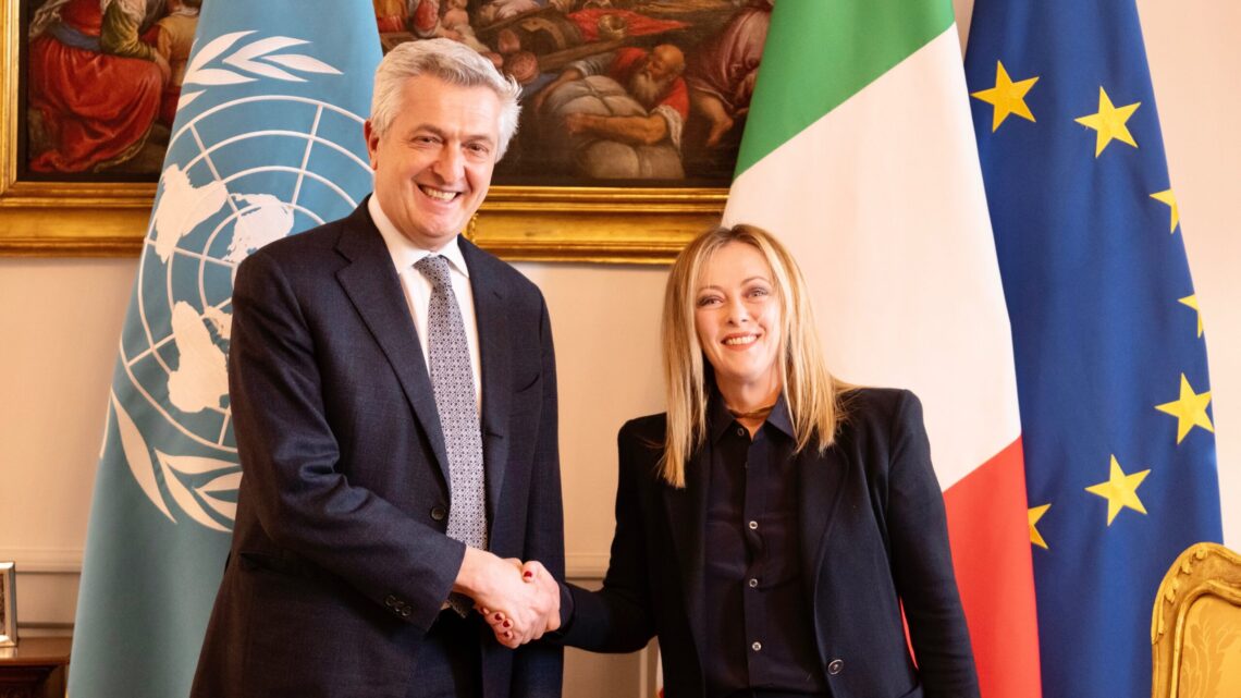 L’ALTO COMMISSARIO PER I RIFUGIATI FILIPPO GRANDI IN SINTONIA CON L’ITALIA PER IL SUO IMPEGNO VOLTO A PROTEGGERE E TROVARE SOLUZIONI PER I RIFUGIATI