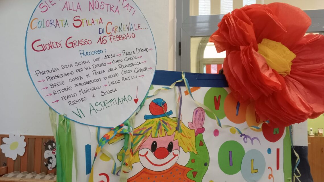 I BAMBINI DI ORVIETO SFILANO PER GIOVEDI’ GRASSO
