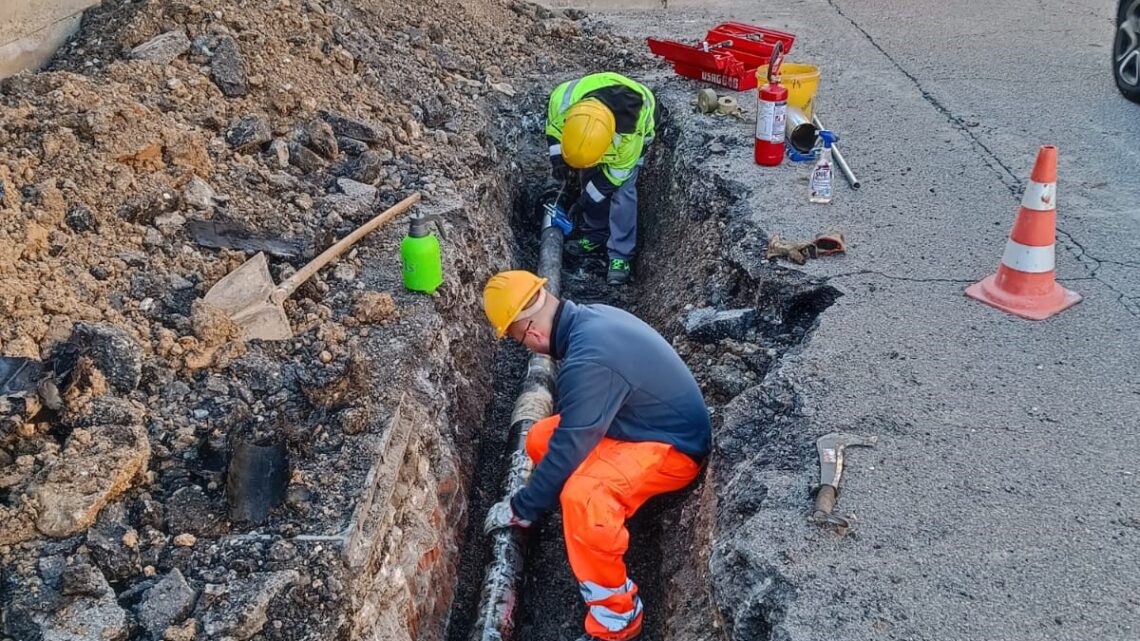 LAVORI SULLA RETE ELETTRICA A TERNI