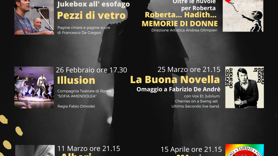 TORNA LA RASSEGNA CULTURALE DEL TEATRO S.CRISTINA DI PORANO