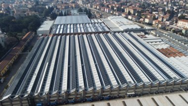 TRENITALIA, UMBRIA: PRESENTATO L’IMPIANTO FOTOVOLTAICO DELL’OFFICINA MANUTENZIONE CICLICA DI FOLIGNO