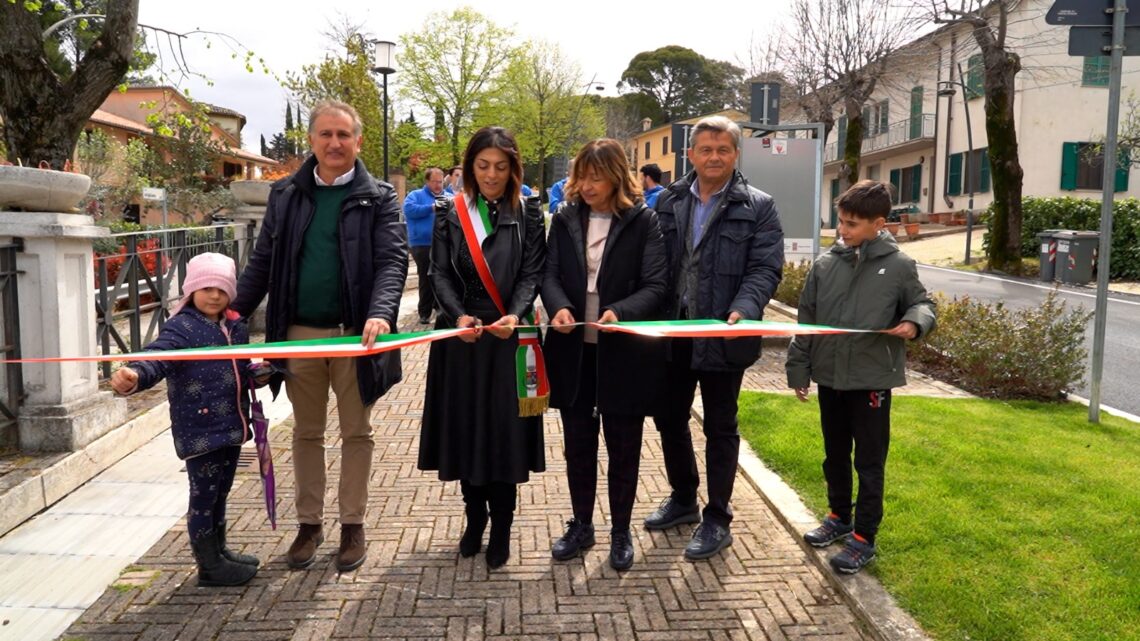 A CASTEL RITALDI DOPPIA INAUGURAZIONE: ‘LABIRINTO ATTIVO’ E VIALE MARTIRI DELLA RESISTENZA