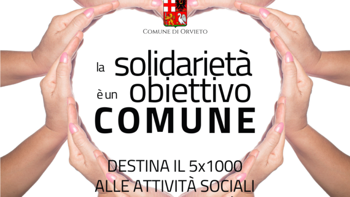 “LA SOLIDARIETÀ È UN OBIETTIVO COMUNE”, IL 5 PER MILLE AI SERVIZI SOCIALI DELLA CITTÀ