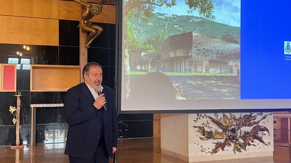 A CASCIA PRESENTATI PROGETTI PER LA RICOSTRUZIONE DI OSPEDALE E POLO SCOLASTICO