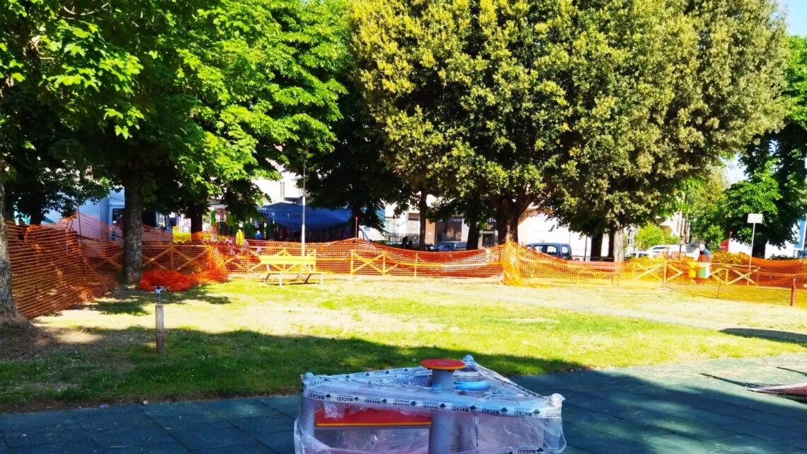 NUOVA AREA GIOCO PER I GIARDINI “STEFANO MELONE” DI ORVIETO SCALO