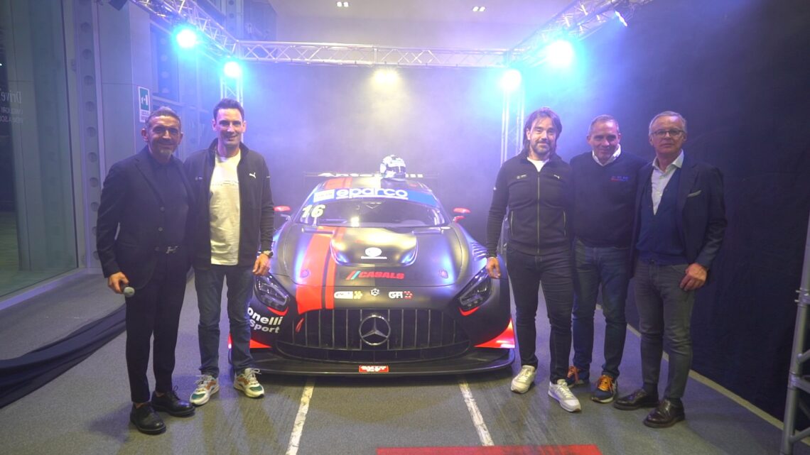 LA ROSSI MERCEDES-BENZ DEBUTTA NEL CAMPIONATO GT3 CON ‘GUS’ SANDRUCCI
