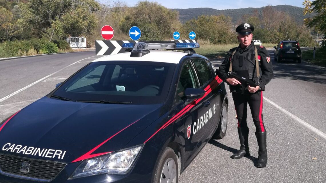 CASTEL VISCARDO – ARRESTATO 41ENNE CONDANNATO PER SPACCIO DI STUPEFACENTI.