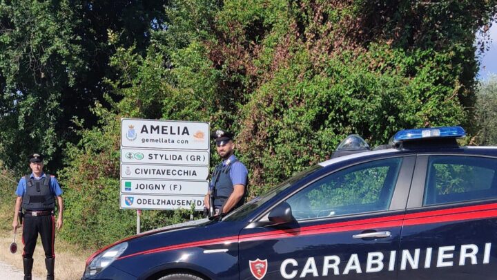 AMELIA:  DENUNCIATA UNA PERSONA PER SOTTRAZIONE DI BENE SOTTOPOSTO A SEQUESTRO 