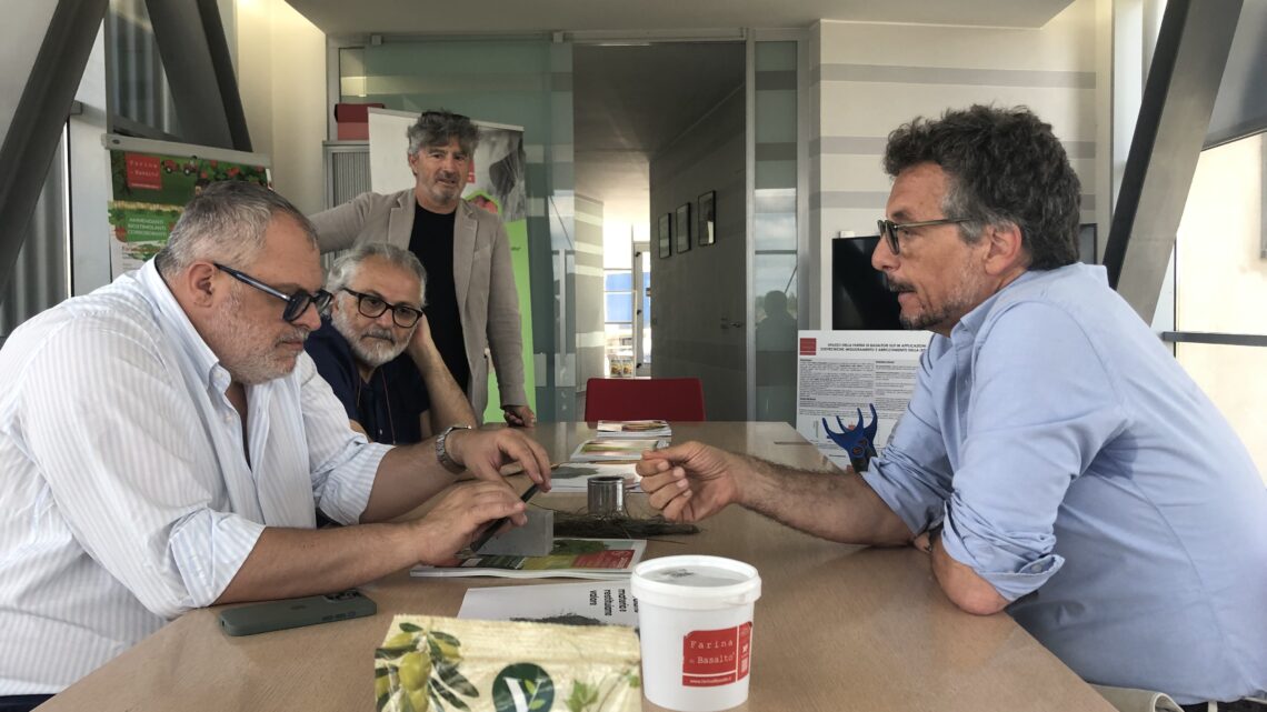 BASALTI ORVIETO-  IN VISITA IN AZIENDA L’ASSESSORE REGIONALE MICHELE FIORONI