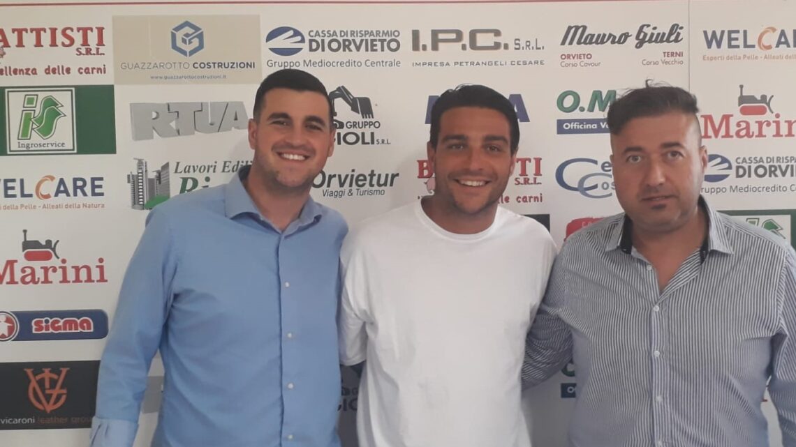 FRANCESCO MANONI FIRMA PER L’ORVIETANA, DEFINITO ANCHE LO STAFF DI FIORUCCI