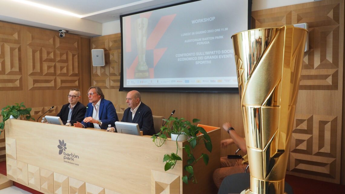 EUROVOLLEY TOUR 2023 WORKSHOP “L’IMPATTO ECONOMICO  DI UN GRANDE EVENTO SPORTIVO SUL TERRITORIO”