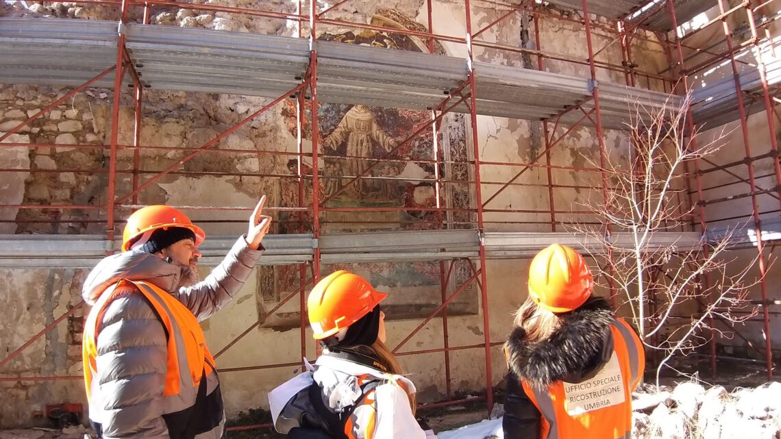 NORCIA, COMPLESSO MONUMENTALE SAN FRANCESCO: L’UFFICIO SPECIALE RICOSTRUZIONE AVVIA LA PROCEDURA NEGOZIATA PER MIGLIORAMENTO SISMICO E RESTAURO