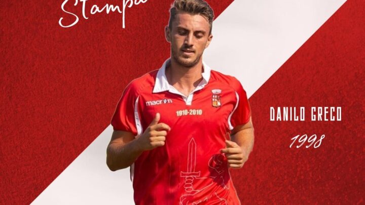 È TORNATO DANILO GRECO. “FELICE DI ESSERE DI NUOVO QUA E DI NUOVO IN SERIE D”