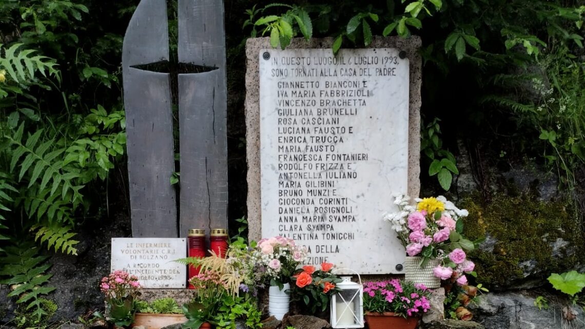 TRAGEDIA IN VAL BADIA, IL RICORDO DELLA CITTÀ DI ORVIETO