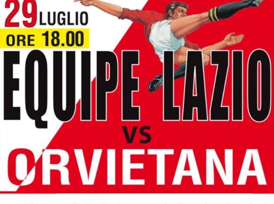 LA PRIMA USCITA DELL’ORVIETANA: SABATO 29 AL MUZI CONTRO L’EQUIPE LAZIO