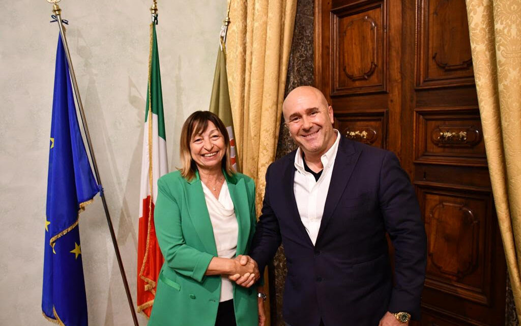 PRESIDENTE TESEI INCONTRA A PALAZZO DONINI IL SINDACO DI TERNI BANDECCHI