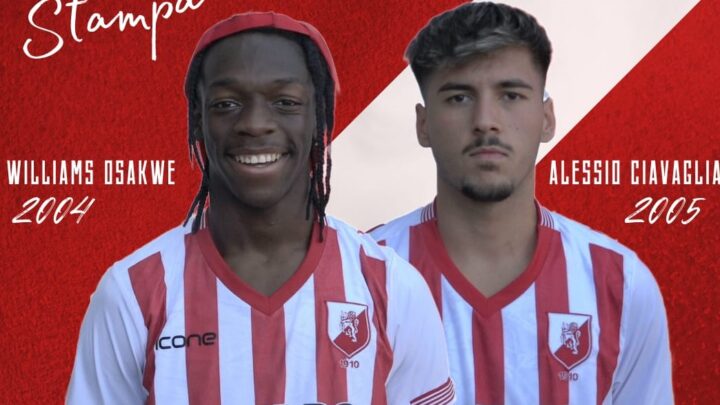 TESSERATI OSAKWE E CIAVAGLIA