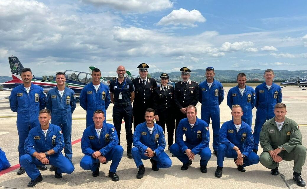 FRECCE TRICOLORI IN UMBRIA PER IL CENTENARIO