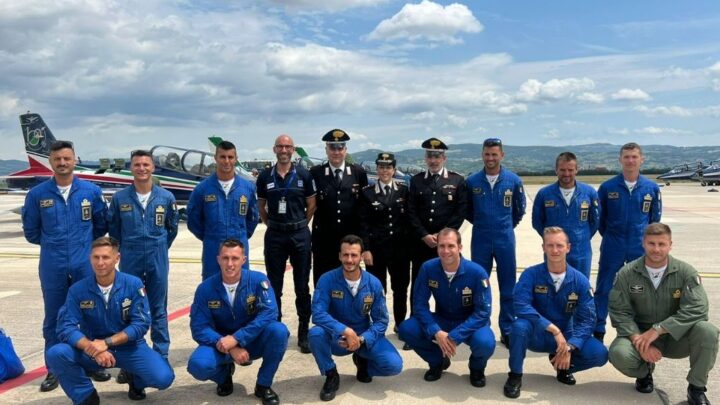 FRECCE TRICOLORI IN UMBRIA PER IL CENTENARIO