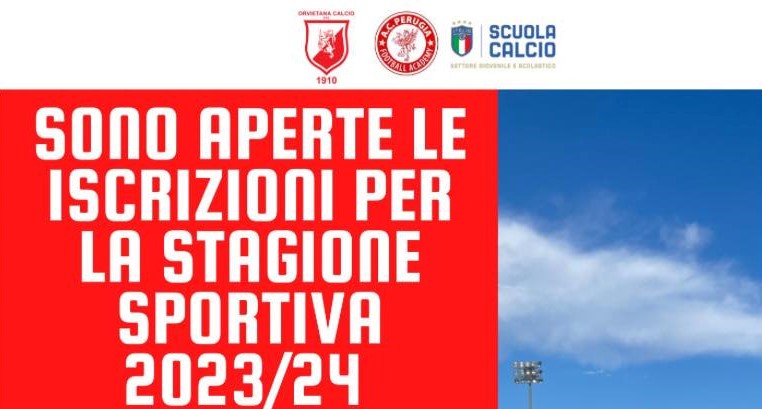 SCUOLA CALCIO: APERTE LE ISCRIZIONI 2023/24