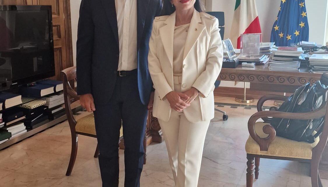 INCONTRO TRA IL SINDACO PROIETTI  E IL MINISTRO PER LO SPORT ABODI