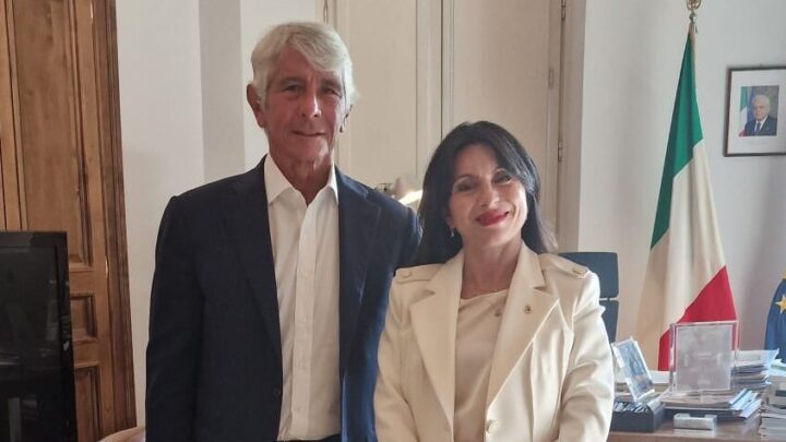 INCONTRO TRA IL SINDACO PROIETTI  E IL MINISTRO PER LO SPORT ABODI