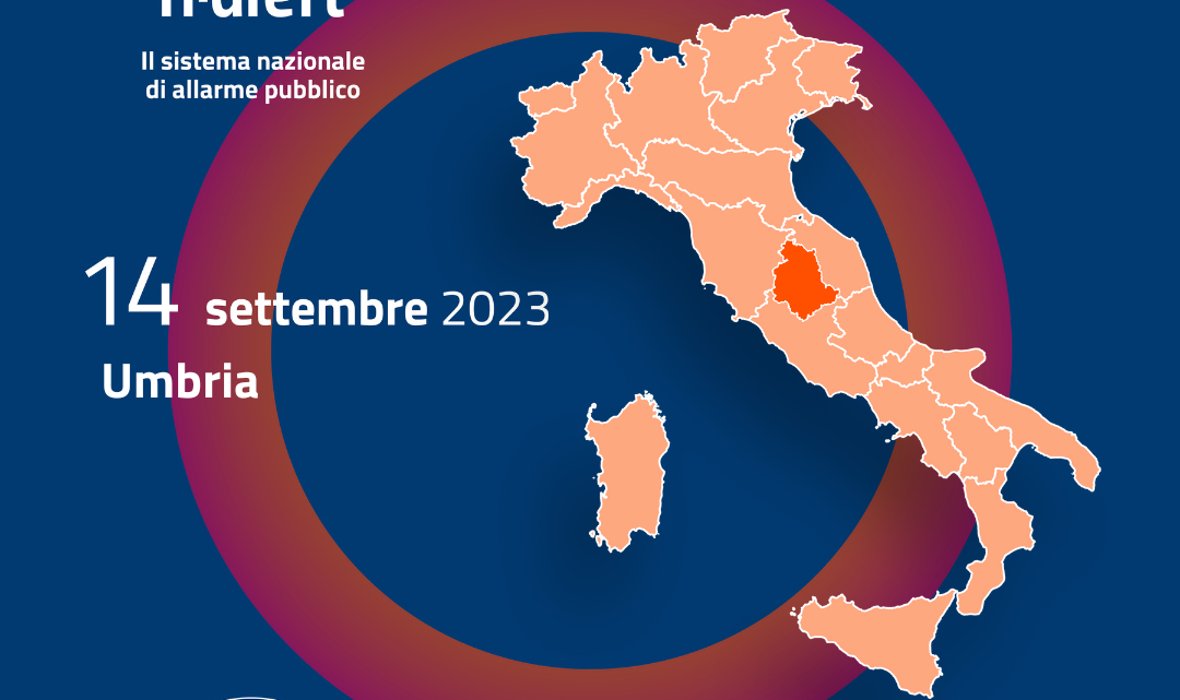 IT-ALERT: GIOVEDÌ 14 SETTEMBRE AL VIA IL TEST DEL NUOVO SISTEMA DI ALLARME PUBBLICO