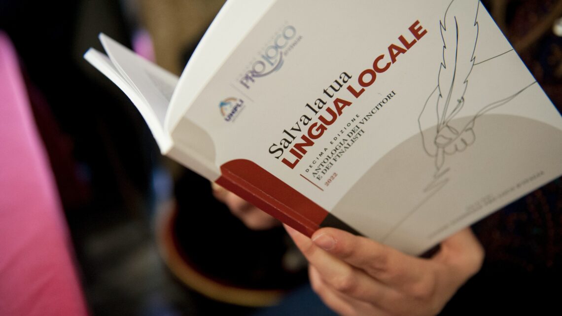 CULTURA, DIALETTI:  “SALVA LA TUA LINGUA LOCALE”, LE DOMANDE ENTRO IL 18 SETTEMBRE