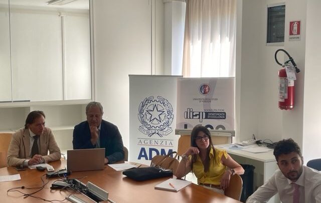 ADM E UNIPG, AL VIA IL CORSO DI FORMAZIONE SULLE ACCISE, ISCRITTI DA TUTTA ITALIA
