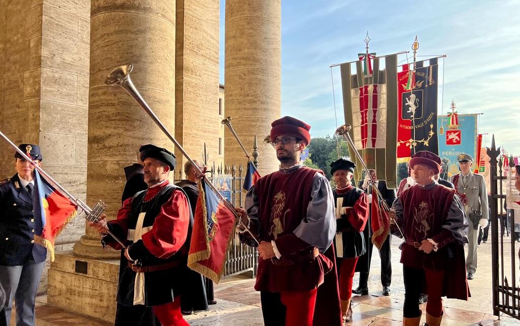 CELEBRAZIONI SAN FRANCESCO: ASSESSORE COLETTO A SANTA MARIA DEGLI ANGELI CON LA VALLE D’AOSTA